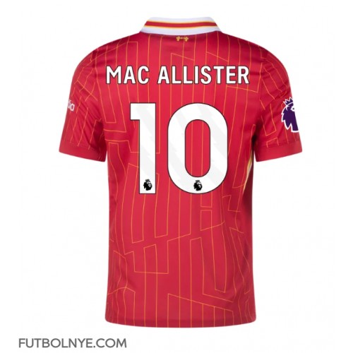 Camiseta Liverpool Alexis Mac Allister #10 Primera Equipación 2024-25 manga corta